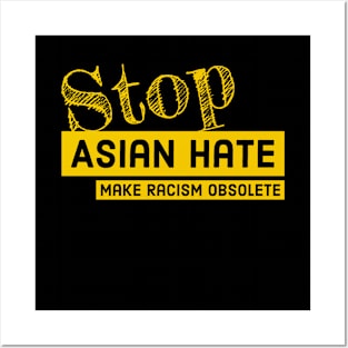 Stop Asian Hate Posters and Art